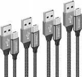 kable Micro USB,4 Pack [0.5m+1m+2m+3m]