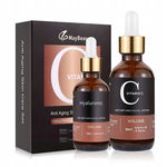 MAYBEAU Serum z Witaminą C 60ml + Serum Hialuronowe 30ml