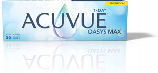 ACUVUE OASYS MAX jednodniowe soczewki kontaktowe z +4.00 dpt i BC 8.4 30szt