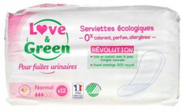 Love & Green Podpaski do Pęcherza Moczowego Regular 12 szt