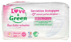 Love & Green Podpaski do Pęcherza Moczowego Regular 12 szt