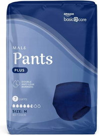 Majtki męskie chłonne Amazon Basic Care Plus 7 sztuk r. M