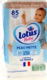 LOTUS BABY PŁATKI BAWEŁNIANE 85SZT