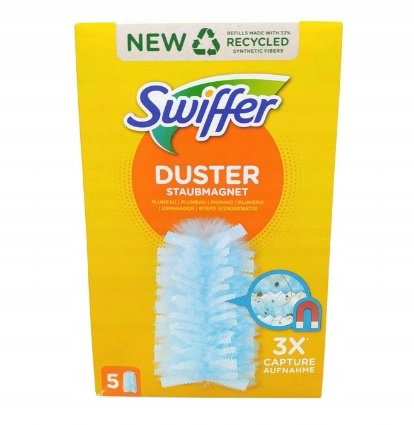 Miotełka do kurzu mikrofibra/mikrowłókno Swiffer niebieski 5 szt.