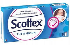 SCOTTEX chusteczki higieniczne 10 OPAKOWAŃ x 8SZT