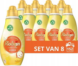 Robijn Small & Powerful Płynny detergent Color Zwitsal 8x19 prań 8x665ml