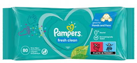 Pampers Chusteczki Fresh Clean 80 sztuk
