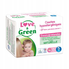 Pieluszki Love&Green rozmiar 5 11-25 kg 40 szt.