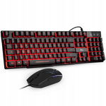 Klawiatura Rii Gaming RK900+ (włoski układ QWERTY) + mysz