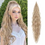 FLUFYMOOZ Przedłużenie kucyka blond