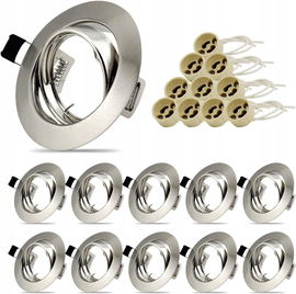 Okrągła ramka do wpuszczanych reflektorów punktowych