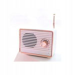 Głośnik Bluetooth w stylu retro Bezprzewodowe inteligentne radio