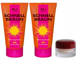 Żel przyśpieszający opalanie + krem Joveka 2 x 150 ml