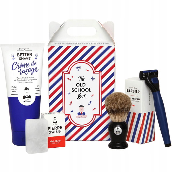 MONSIEUR BARBIER OLD SCHOOL Zestaw upominkowy do golenia