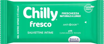 Chilly Fresh 12 szt Chusteczki do Higieny Intymnej