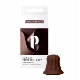 Kucyk do układania warkocza PUFFIN BEAUTY czekoladowy brąz