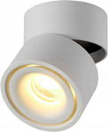 Dr.lazy 12W LED Lampa sufitowa, regulowany kąt korpusu lampy 10 x 10 x 6 cm