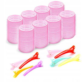 Zestaw wałków do włosów ERHUAN samonośnych, 16 sztuk