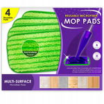Turbo Microfiber Wytrzymałe wkłady do mopa z mikrofibry 4 szt