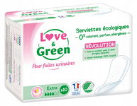 LOVEGREEN WKŁADKI NA NIETRZYMANIE MOCZU 10 sztuk