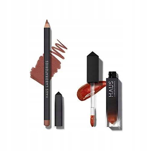 Błyszczyk + Konturówka HAUS LABORATORIES LIP SYNCH SET #4 Attitude