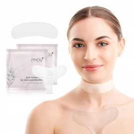 PINOU przeciwzmarszczkowa podkładka na szyję i dekolt 2 podkładki