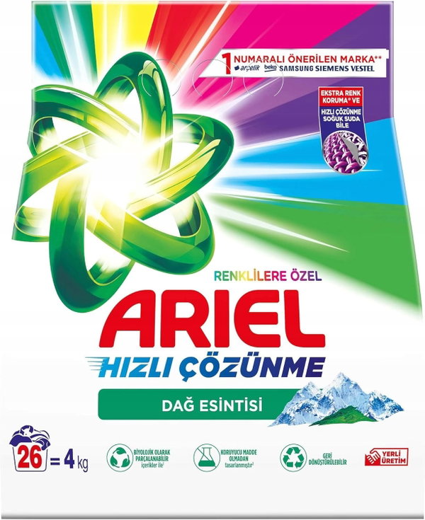 Ariel proszek do prania kolorów 4 kg