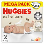 Pieluszki Huggies Extra Care Rozmiar 5 3-6 kg 104 szt DISNEY Baby