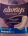 Always Discreet Long Plus Wkładki Na Nietrzymanie Moczu 16 szt.