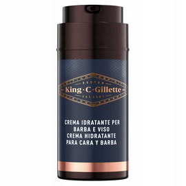 KING C GILLETTE Krem nawilżający do brody 100 ml