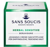 Sans Soucis Herbal Sensitive odżywczy Krem na noc 50g