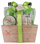 OLIVE ZESTAW KOSMETYKÓW DO KĄPIELI OLIWKA LA52