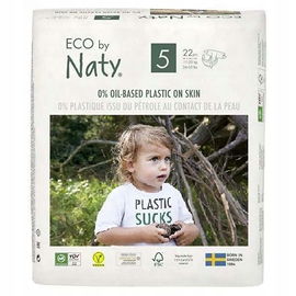 Pieluszki Eco by Naty rozmiar 5 11-25 kg 22 szt.