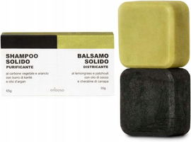 Organiczny szampon Enooso z węglem drzewnym 250ml