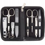 3 swords DREI SCHWERTER ZESTAW DO MANICURE 8 ELEMENTÓW czarny