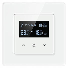 Inteligentny Termostat Zwierny Piec Bojler 3A Biały WiFi TUYA PSMART