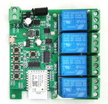 Sterownik 4CH DC 5-32V beznapięciowy ZigBee + RF 3 Tryby Pracy