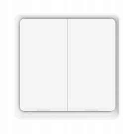 Włącznik Przełącznik 2 Obwodowy WiFi TUYA Biały Seria KT