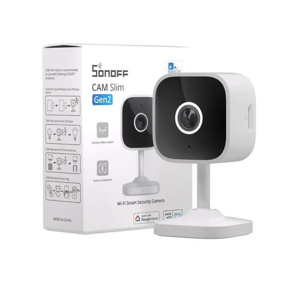 Sonoff Sonoff CAM-S2 Kamera Bezprzewodowa WiFi 1080p Slim eWeLink