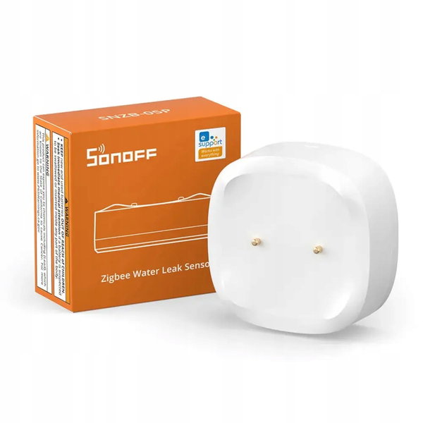 Sonoff SNZB-05P Czujnik Zalania Wycieku Wody ZigBee eWeLink Zigbee2MQTT