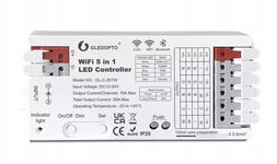 Kontroler do Taśm i Pasków LED 5 w 1 WiFi 12V-24V DC HUE TUYA Smart Life