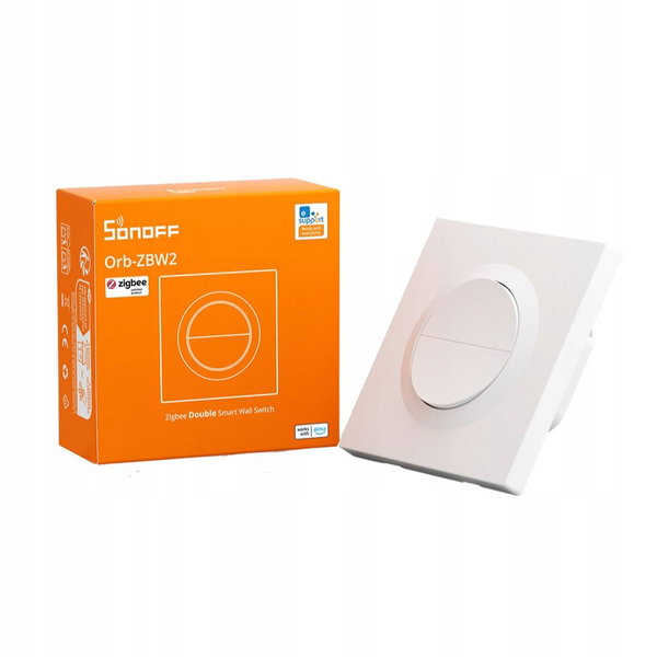 SONOFF MINI-ZB2GS-E Orb-ZBW2 Smart Przełącznik Ścienny 2-Kanałowy ZigBee