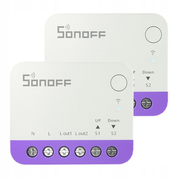 Sonoff MINI-RBS Zestaw 2x Przełączników Rolet Matter WiFi eWeLink HomeKit