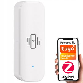 Czujnik Wibracji Drgań Biały ZigBee TUYA Smart Life