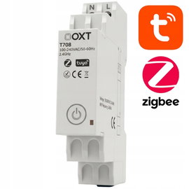 Bramka ZigBee Na Szynę DIN WiFi TUYA Smart Life OXT