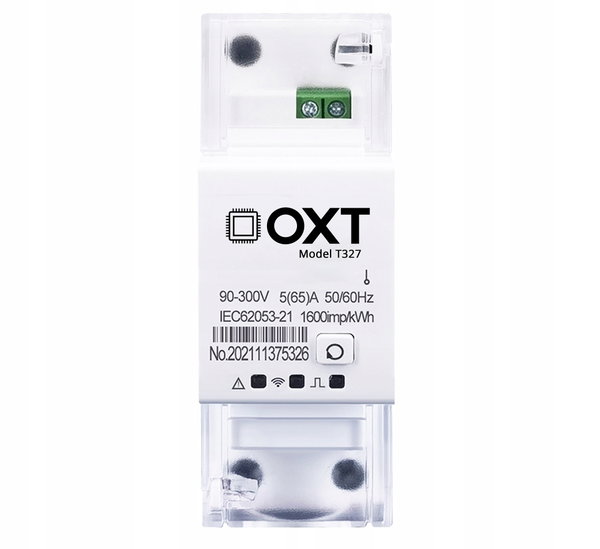 Inteligentny Sterownik Licznik 65A Lite 2P DIN WiFi TUYA Smart Life OXT