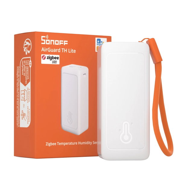 Sonoff SNZB-02B AirGuard TH Lite Czujnik Temperatury Wilgotności ZigBee