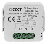 OXT Mini Ściemniacz 1 Obwód ZigBee TUYA