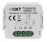 OXT Mini Przekaźnik 1 Obwód ZigBee TUYA 10A Smart Life