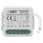 OXT Mini Przekaźnik 3 Obwodowy WiFi TUYA 3x3,3A Smart Life